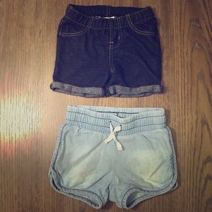 2 pack of Cat&Jack Jean shorts